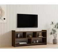 Hanah Home Support TV, mélamine, Walnut, Taille Unique