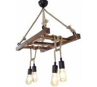 Suspension bois et corde Halat Noyer G