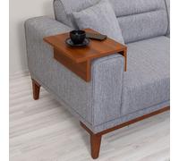 Hanah Home, Vandor, tables d'appoint, noyer, charme, 39 x 16 x 32 x cm