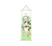 hanaiette 1 pièce Genshin Impact Peinture à suspendre en tissu de soie Poster gravé Périphérique d'animation pour les amateurs de jeu (Nahida)