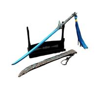 Hanaiette 1 porte-clés en métal avec support de présentation d'arme Devil May Cry, Style 2, taille unique