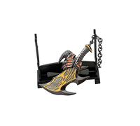 hanaiette 1 porte-clés God of War Chaos Blade Weapon Model Game Lover (présentoir inclus), doré, (LZH-715)