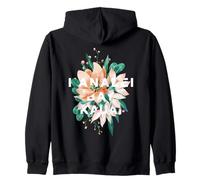 Hanalei Bay Kauai Floral Design Hanalei Bay Hawaï USA Sweat à Capuche