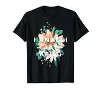 Hanalei Bay Kauai Floral Design Hanalei Bay Hawaï USA T-Shirt