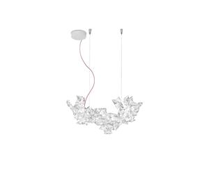 Hanami Petite Suspension Transparente/Rouge