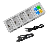 Hanatora Chargeur de batterie LCD pour drone DJI Mini 3 Pro, 4 en 1 multi chargeur accessoires
