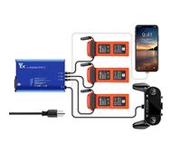 Hanatora Chargeur de batterie pour Autel Robotics EVO 2/II, EVO II Pro V2/V3/Enterprise/RTK, EVO II Dual Drone, accessoires de hub de charge multi-parallèle rapide