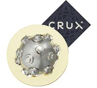 Hanayama and Crux Cast Planet Puzzle - Niveau 4 sur 6 - Assez dur - Comprend un autocollant Crux