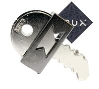 Hanayama Cast Key III Puzzle - Niveau 6 sur 6 Grandmaster - Puzzle incroyablement difficile - Comprend un autocollant Crux