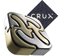 Hanayama Puzzle carré - Niveau 5 sur 6 - Puzzle difficile - Comprend un autocollant Crux