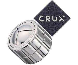 Hanayama Puzzle cylindrique moulé Niveau 4 de 6 Difficulté avec autocollant Crux