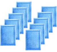 HANBO Lot de 10 cartouches filtrantes pour aquarium, compatibles avec Aqua-Tech EZ-Change #3, convient pour les filtres d'alimentation 20-40 et 30-60, inserts de filtre de rechange de qualité