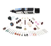 Hancaner Kit Outil Rotatif Multifonction avec 200 Accessoires, 6 Vitesse Réglable Puissant Graveur Polisseuse 12V, Mini Ponceuse Electrique Sans Fil Outil Rotatif pour Coupe, Gravure, Polissage
