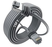 HanCenDa Câble d'Extension pour Starlink Gen 3 pour Standard Actuated V3 et Génération 3 - Câble de Rechange Étanche pour Extérieur Gris 23 m