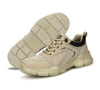 HANCHE Insulated 10kv Protective Work Shoes, Comfortable and Breathable Electrician Shoes, Labor Insurance Shoes, Male Anti-Smash Anti-Puncture Safety Shoes(EU 40)