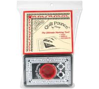 Hancy 113,4 g Quilt Pounce Pad avec poudre de craie, blanc