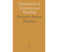 Hand-Book of Common-Law Pleading