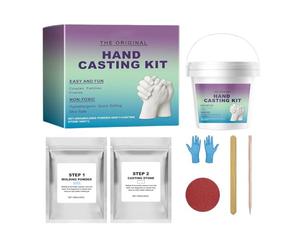Hand Casting Kit | Romantic Sentimental Craft Supplies,Clay Hand Molding Kit for Mom - for Birthday Wedding Valentine Date Night Men Women Wife Husband