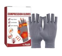 Hand Compression Gloves, Breathable Support Gloves, Flexible Wrist Brace, Soft Compression Fit for Women Men Adults Housework Crafts Gardening Office Sport Writing Typing Comfort Support Use 24.3g