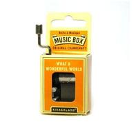 Hand Crank Music Box What A Wonderful World / Music Box