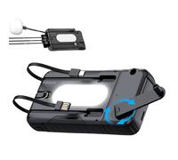 Hand Crank Solar Charger Power Bank - Solar Power Bank, Shockproof with Flashlight For Phone For Camping Hiking Travel Fishing Backpacking Smartphone Tablet