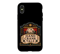 Hand Crank Tale Théâtre Manivelle Récit Populaire Coque pour iPhone X/XS