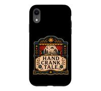 Hand Crank Tale Théâtre Manivelle Récit Populaire Coque pour iPhone XR