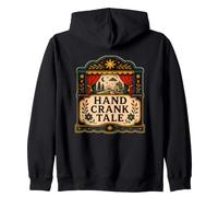 Hand Crank Tale Théâtre Manivelle Récit Populaire Sweat à Capuche