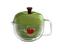 Hand Crank Washer, Fruit Vegetable Cleaning Bowl System, Rotating Strainer Wash Container with Drain Basket Design, Durable Kitchen Cleaning Bowl Tool, Efficient Produce Wash Style, Home Farm Use