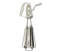 Hand Crank Whisk - Dispositif de mélange manuel, outil de fouet en acier inoxydable | 9.84x2,64 pouces Conception de tête de battage durable, mélangeur de poignées confortable, ustensile de cuisson Ea