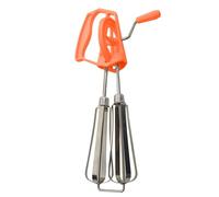 Hand Crank Whisk Mixer - Durable Stainless Steel Manual Mixer with Mixing Attachments, Ergonomic Grip, Hangable Kitchen Tool, Perfect for Baking, Egg Whipping, and Culinary Use