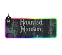 Hand Dn Ghost Tapis de souris lumineux pour clavier et souris Motif fantôme Halloween 90 x 40 cm Petit tapis de bureau pour clavier et souris