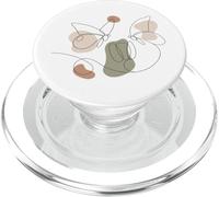 Hand Drawn One Line Art Butterflies Minimalist PopSockets PopGrip pour MagSafe