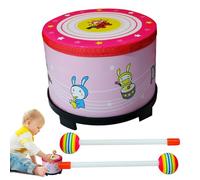 Hand Drum for Children Jouet éducatif pour Tambour Rythmique pour Jouet Musical éducatif avec en Bois pour Spectacles, fêtes, Festivals