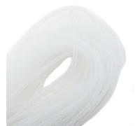 Hand® élastique léger chapellerie tubulaire décoratif de Crin - diamètre 4 mm, appx 30 mètres par pack - blanc