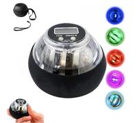Hand Exerciser, Hand Balls, Hand Exerciser with Counter & Light, Adjustable Resistance Torque Ball, for Strengthen Arms, Fingers & Muscles (1 pcs)