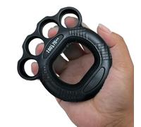 Hand Exercises for Strength, Compact Silicone Finger Exercising Tool for Muscle Building, Multifunctional Hand Grip Trainer Tool for Walking, Shopping, Camping