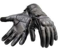 Hand Fellow Gants de moto en cuir de qualité supérieure pour homme - Gants de course pour écran tactile - Gants d'équitation - Taille XL
