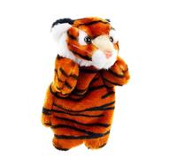 Hand Finger Puppets Soft Plush - Cartoon Animal Hand Finger Toys Tiger