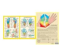 Hand Foot Reflexology A4 by Jan van Baarle Inconnu (Auteur)