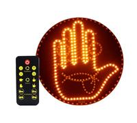 Hand Gesture Light For Car - Auto Warning Lamp | Car Facial Expression Lights For Drivers Fleet Managers Travel Enthusiasts Detailers Trucks Sedans SUVs RVs Daily Commute Road Trips And Others