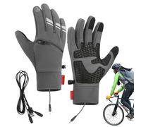 Hand Gloves - Thermal Mittens | Adjustable Usb Finger Mittens, Polyester Handwear Gloves with Waterproof Protection, Hand Accessory with Soft Lining, Thermal Glove with Battery Powered Warmth