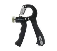 Hand Grip 10-60 kg réglable poignée robuste exercice de remise en forme poignée entraînement ressort doigt massage dilatateur Grip Musculation(Black)