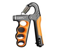 Hand Grip Musculation Réglable 100kg - Pince Musculation Avant Bras Muscu - Renforcement Poignet et Muscle Main - Accessoire Idéal Musculations Avant Bras Homme - Poignée Ergonomique Antidérapante