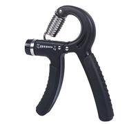 Hand Grip Pince de renforcement de Force de comptage de poignée réglable, Doigts à Ressort, extenseur de Poignet Grip Musculation(Black)