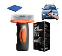 Hand-Held Glass Emulsion Cleaner,Oil Film Remover for Windows,Car Windscreen Cleaner,Car Glass Oil Film Remover Brush Improve Clarity and Visibility,Glasses Cleaners for Cars Windows Mirrors (1Pc)