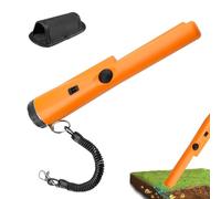 Hand Held Metal Detector, Waterproof High-Accuracy Portable Finder, ABS Professional Metal Detector with Holster, Ideal for Treasure Hunting, Outdoor Exploration, Security Use, 23x4.15x4.352cm