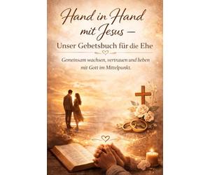 Hand in Hand mit Jesus - Unser Gebetsbuch für die Ehe: Gemeinsam wachsen, vertrauen und lieben mit Gott im Mittelpunkt. Gebete, Andachten und Impulse für eine starke christliche Ehe.