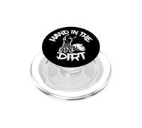 Hand in The Dirt American Football Defensive Line Monteur de Ligne PopSockets PopGrip pour MagSafe