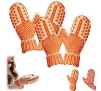 Hand Knitted Hidden Middle Finger Mittens,Funny Hidden Middle Finger Mittens，Unisex Cozy Knit Winter Warm Gloves (2)